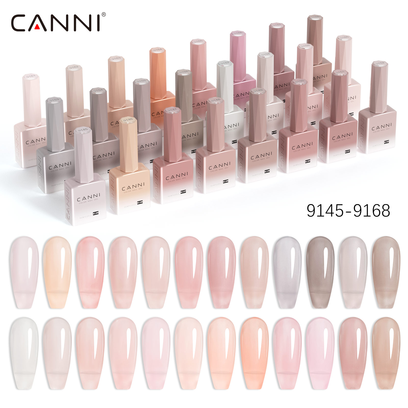 Resin Art Uv Light - CC7 CANNI Nail Gel Polish 9ml