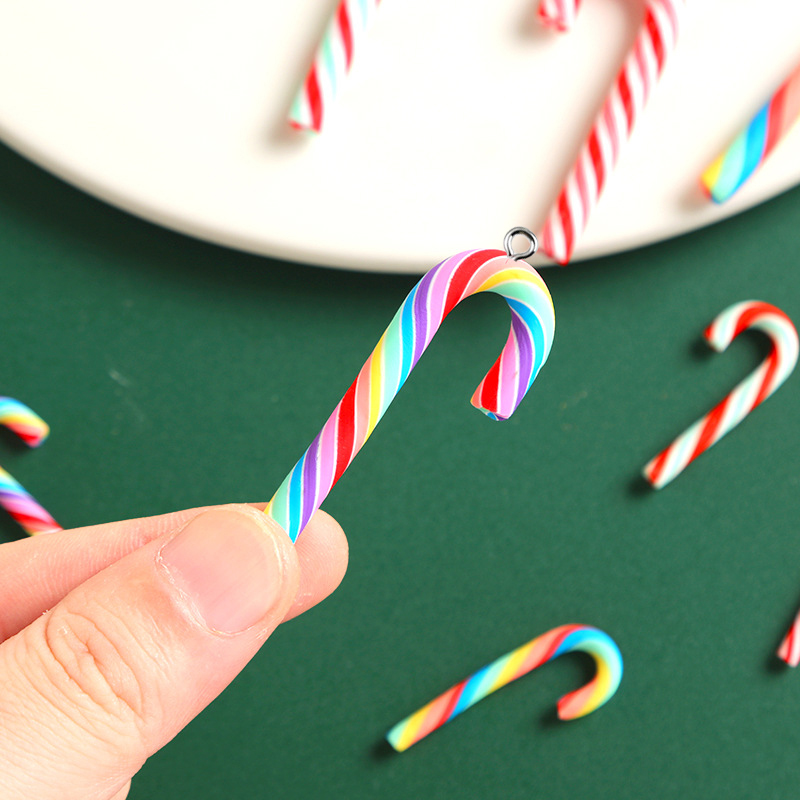 10pcs Cute Clay Christmas Pend - огляд і ціна Resin Art Supplies Near Me