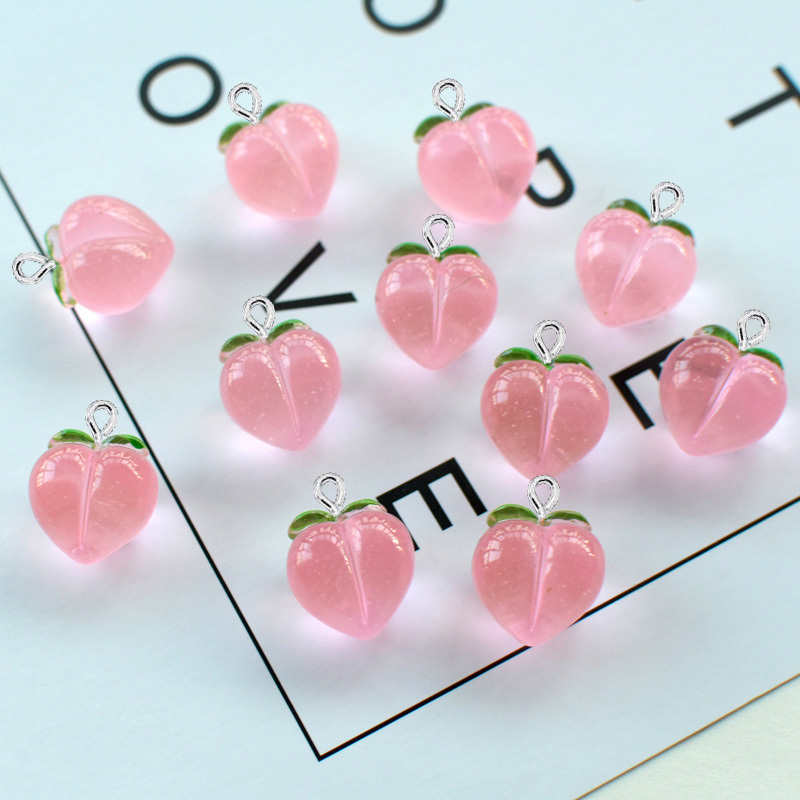 10Pcs New Transparent Peach Fl - огляд і ціна Resin Art Supplies Near Me