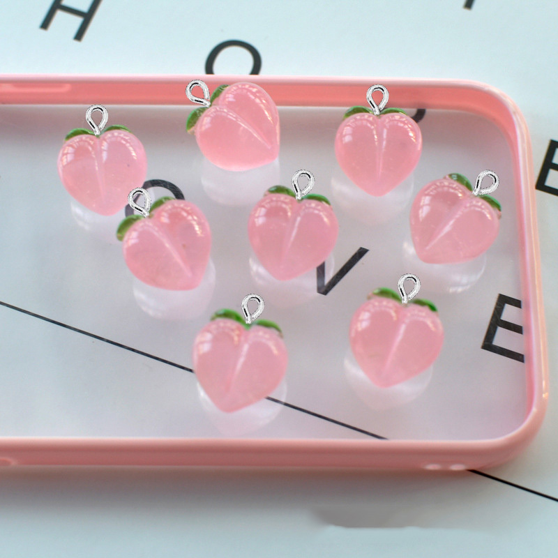 10Pcs New Transparent Peach Fl - огляд і ціна Resin Art Supplies Near Me