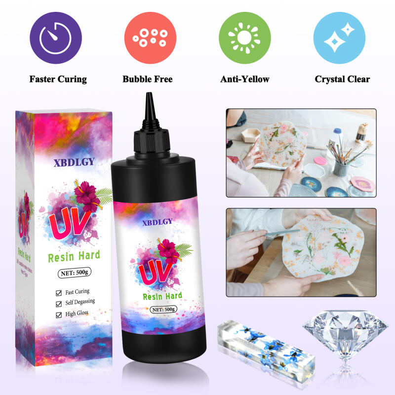 200g/250g/500g UV Resin Hard G - огляд і ціна Resin Art Uv Light