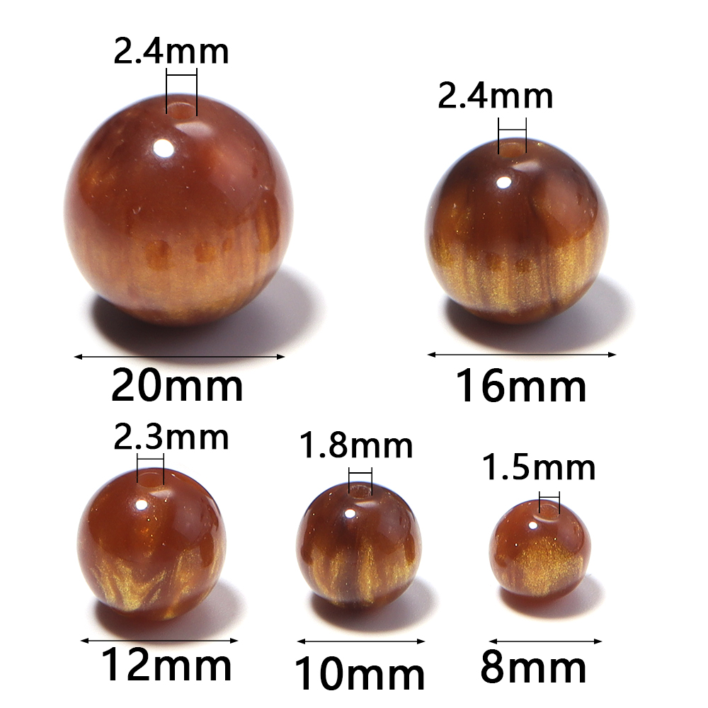 5-30pcs/lot 8-20mm Gilding Res - огляд і ціна Resin Art Supplies Near Me