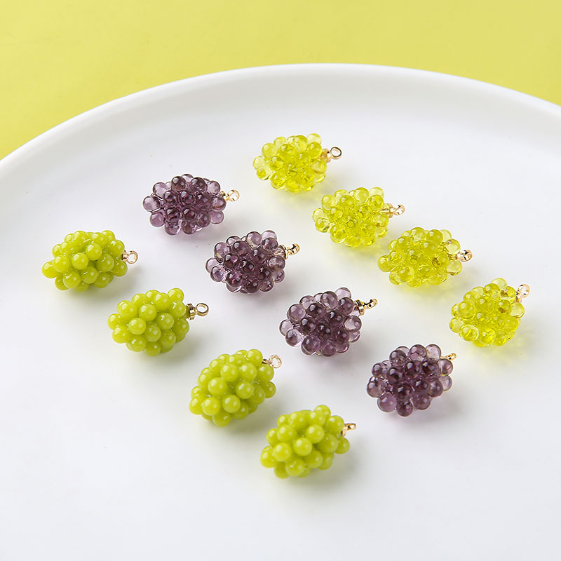 6pcs Cute Little Grapes Resin  - огляд і ціна Resin Art Supplies Near Me