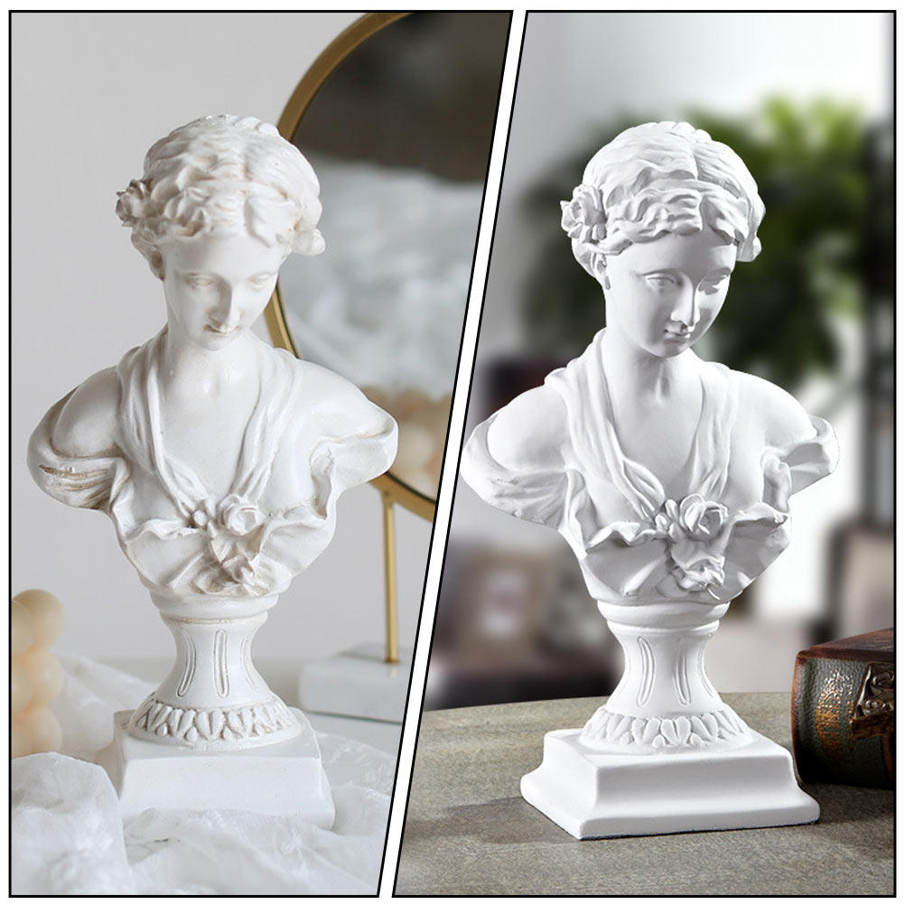 Head Sculpture Resin Bust Stat - огляд і ціна Resin Art Design Ideas