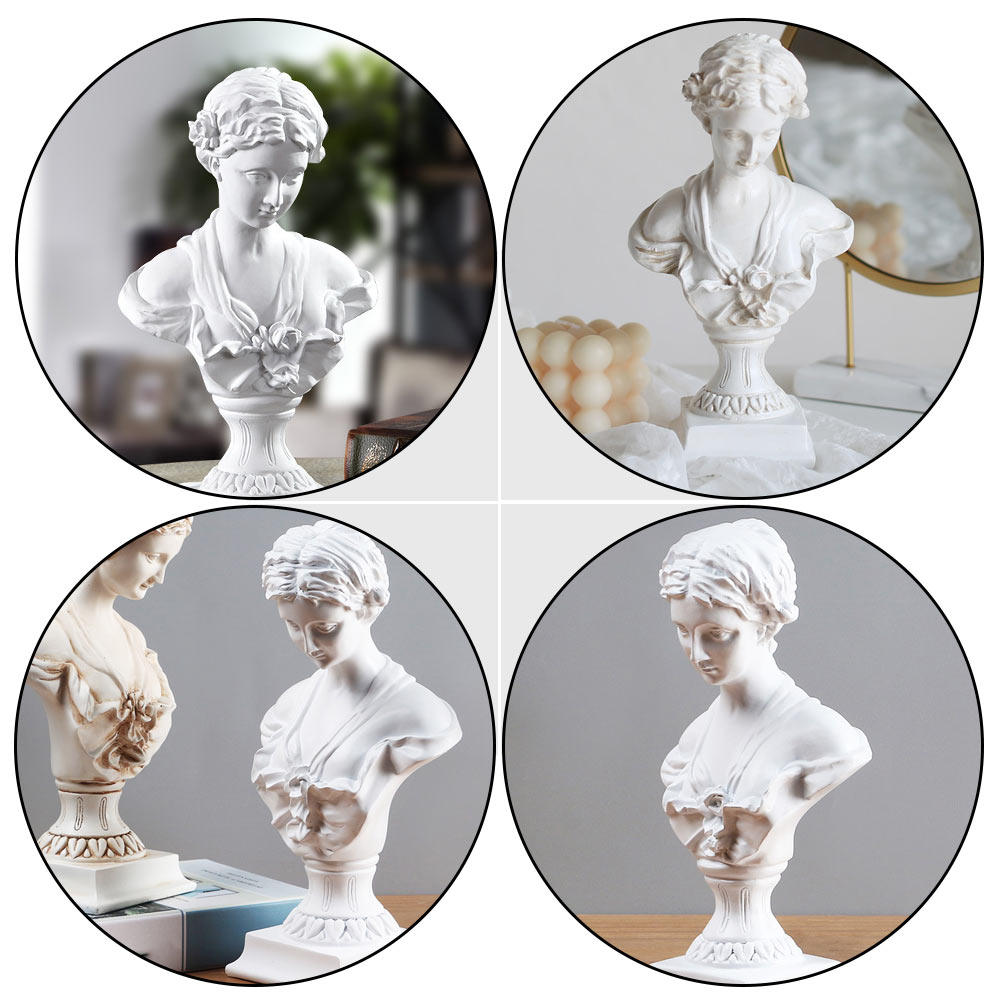 Head Sculpture Resin Bust Stat - огляд і ціна Resin Art Design Ideas