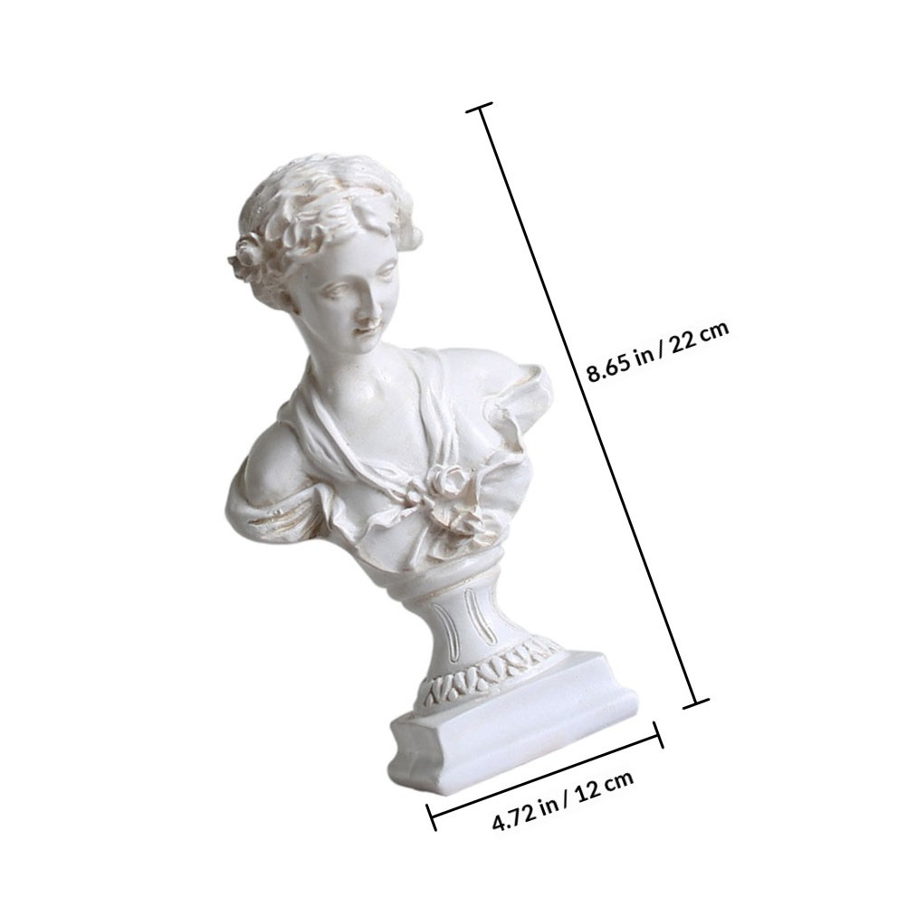 Head Sculpture Resin Bust Stat - огляд і ціна Resin Art Design Ideas