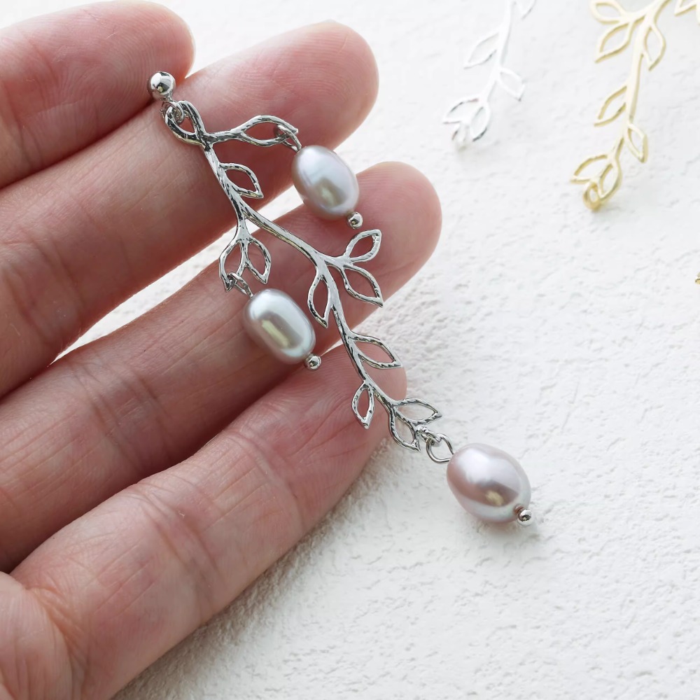 4PCS Dainty Branch Leaf Charms - огляд і ціна Gold Leaf Foil