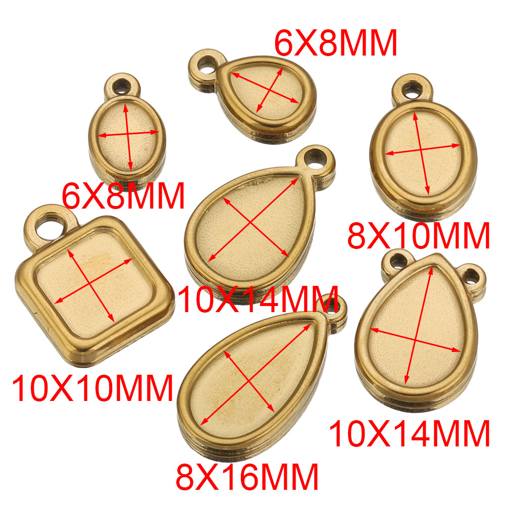 5pcs Stainless Steel Square Dr - огляд і ціна Resin Art Supplies Near Me