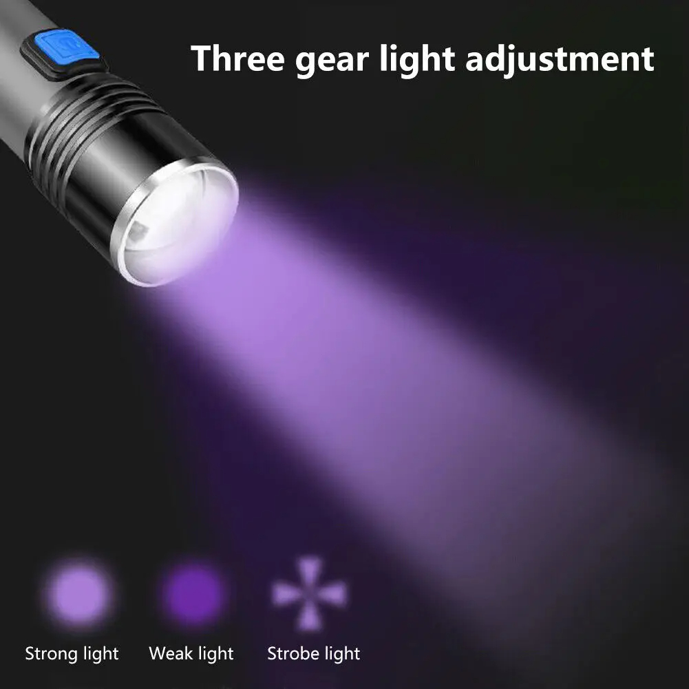 USB Rechargeable Zoomable UV F - огляд і ціна Resin Art Uv Light
