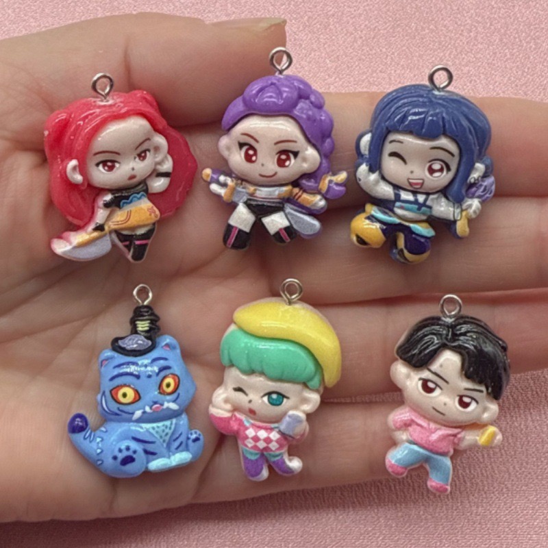 10pcs resin cartoon pendant, D - огляд і ціна Resin Art Supplies Near Me