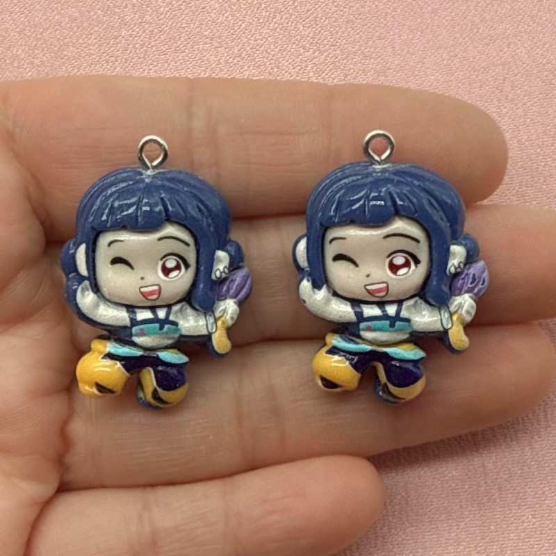 10pcs resin cartoon pendant, D - огляд і ціна Resin Art Supplies Near Me