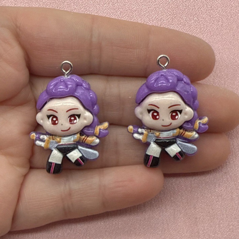 10pcs resin cartoon pendant, D - огляд і ціна Resin Art Supplies Near Me