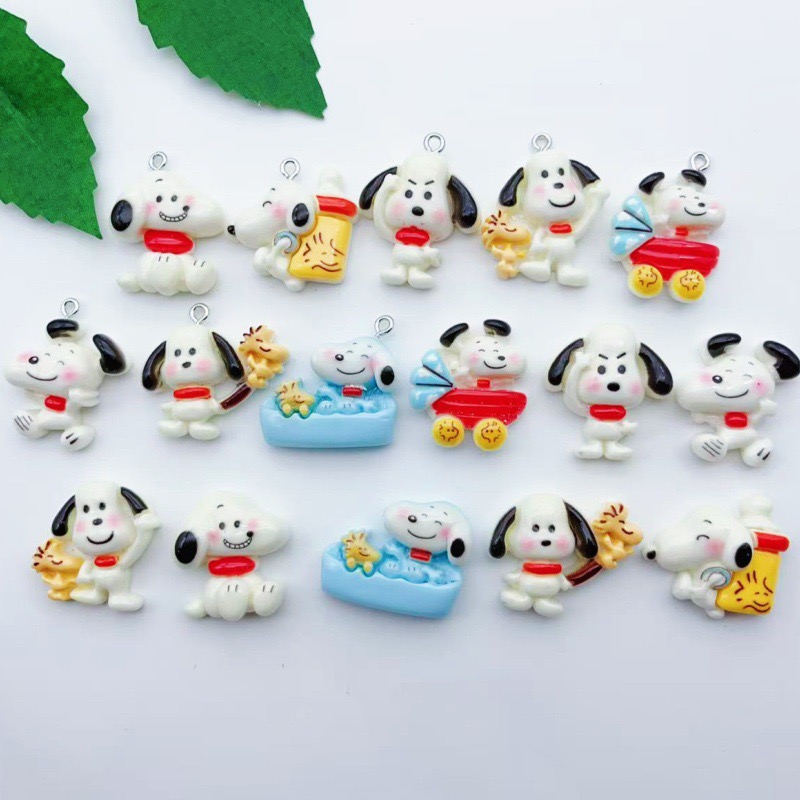 12pcs resin cartoon dog pendan - огляд і ціна Resin Art Supplies Near Me