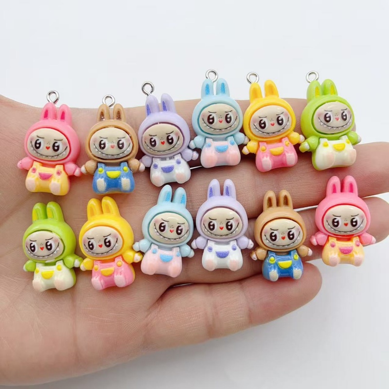 10Pcs Kawaii Rabbit Strawberry - огляд і ціна Resin Art Supplies Near Me