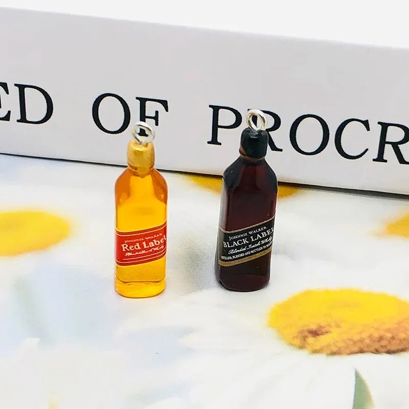 10Pcs Tiny Wine Bar Bottle Res - огляд і ціна Resin Art Supplies Near Me