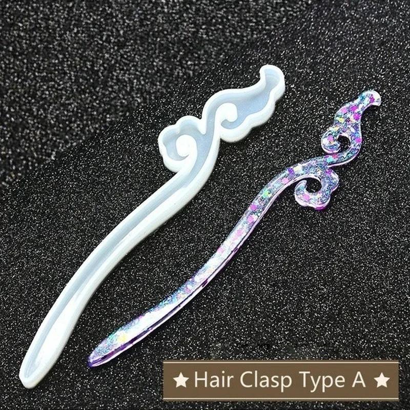 New Transparent Hairpin Silico - огляд і ціна Resin Art Supplies Near Me