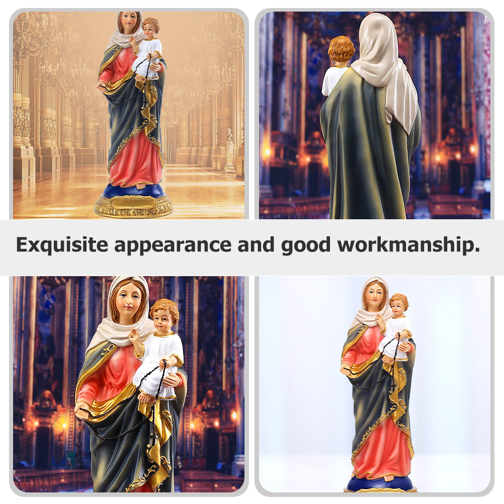 Virgin Mary Resin Religious Or - огляд і ціна Resin Art Mary