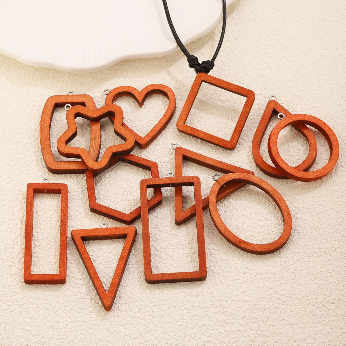 10PCS Triangle Rectangle Wood  - огляд і ціна Resin Art Supplies Near Me